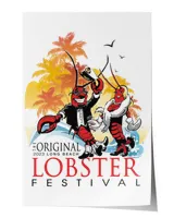 Maine Lobster Festival Poster - The Original 2023 Long Beach