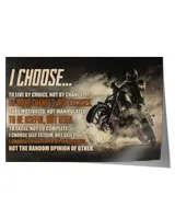 chopper today is a good day home decor wall horizontal poster ideal gift