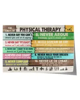 The Laws Of Physical Therapy Awesome Therapist Gift - Poster