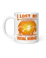 Halloween I lost My Broom Social Worker Witch Halloween Party201 Pumpkin