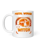 Halloween Postal Worker By Day Witch By Night Funny Halloween Day 296 Pumpkin