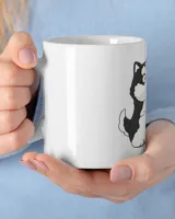 Glass of water for fun for pet lovers, The dog is angry | Mug Maxui