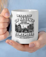 warsaw uprising 1944 t shirt