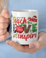 Teach Love Inspire Teacher Gift Mug