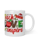 Teach Love Inspire Teacher Gift Mug