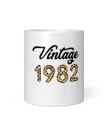 RD Vintage 1982 Birthday Shirts, Bday Gifts Shirt 2022, Leopard Birthday, 40th Birthday Gifts for Women