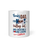 RD Fathers Day Shirt, Papa Shirt, Thanks Dad For Not Pulling Out And Creating Fucking A Legend Love Shirt, Funny Dad Shirt