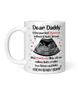 Personalized Daddy I Can't Wait To Meet You Mug 5