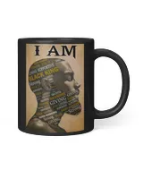 home decor wall posters Black Man I Am vertical poster ideal gift