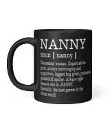Nanny Definition Grandma Shirt Mother Day Gifts