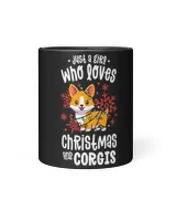 Welsh Corgi Dog Pajamas Just A Girl Who Loves Corgis And Christmas 19 Corgis