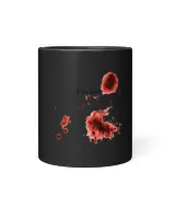 Im Fine Halloween Bloody Scary Stabbed Chest Simple Costume