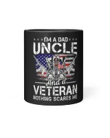 Veteran Vets Men Distressed Im A Dad Uncle Shirt Veteran Fathers Day 1 Veterans