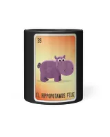 El Hippopotamus Feliz Mexican Slang Chicano Bingo Cards