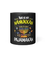 This Is My Hanukkah Pajamakah Menorah Chanukah Pajamas