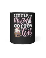 Little Mister Cotton Tail Easter Egg Basket T-Shirt