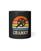 Cranky Vintage Sun funny Bicycle Lovers Cycling Cranky 2
