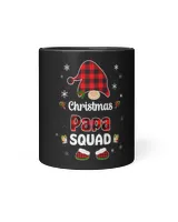 Christmas Papa squad family group matching red plaid