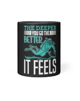 The deeper you go the better it feels 2Scuba diving