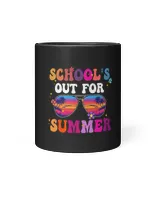 Groovy Retro Last Day of Schools Out For Summer Boys Girls