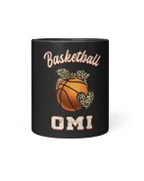 Basketball Gift Omi Bandana Leopard Heart Fans Mothers Day