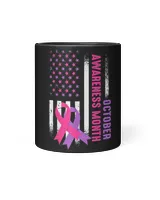 October Breast Cancer & Domestic Violence Awareness Month T-Shirt
