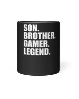 Son Brother Gamer Legend Funny Shirt