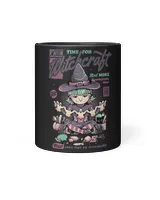 Funny Time For Witchcraft Cute Goth Halloween Witch Pun569