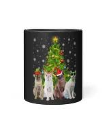 Cat Tonkinese Christmas Tree Funny Cat Lover Cat Owner 289