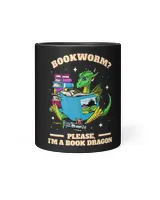 Bookworm Please Im A Book Dragon Funny Reader Dragon Lovers 314