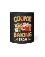 Cookie Baking Team Cute Gingerbread Family Christmas Holiday 406