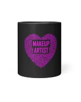 Makeup Artist Heart for Women Gifts Mua Gift