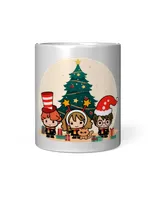 Ready for Merry Christmas Wine Tumbler (12 oz)