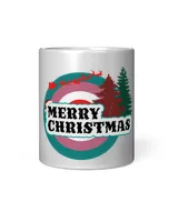 Retro Merry Christmas Magic Mug 11oz