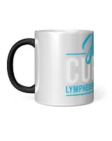 RD Just Cure It Lymphedema Awareness Month Support Blue Ribbon Shirt