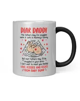 Dear Daddy I Can't Wait To Meet You Father's Day Mug