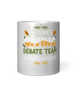 Thanks giving debate team sponsored by alcohol