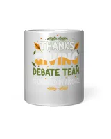 Thanks giving debate team sponsored by alcohol