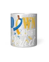 RD My Grandson Down Right Perfect Down Syndrome Awareness gift Shirt