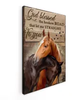 Horse God Blessed The Broken Road