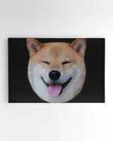 Happy Shiba Inu Shirt Doge Meme Smile Furry Dog