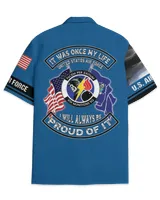 4 MS 4th Munitions Squadron US Flag Hawaiian Shirt