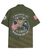 Naval Air Facility Detroit Hawaiian Shirt