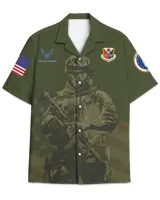 143rd Composite Squadron Wolfpack Hawaiian Shirt
