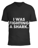Shark Funny Injury Get Well Recovery Humor I Was Fighting A Shark Jaw Sharks