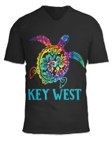 Turtle Gift Key West Florida Sea Turtle Hibiscus Tie Dye Summer Turtles