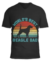 Vintage Worlds Best Best Beagle Dad Dog Lover