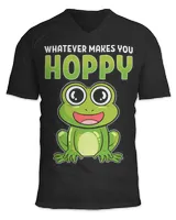 Frog Gift Whatever Makes You Hoppy Frog Happy Happiness Humor