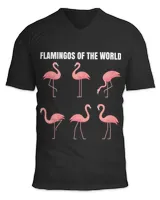 Flamingos of the World Cool Summer Birds