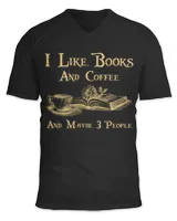 I like books coffee and maybe 3 people